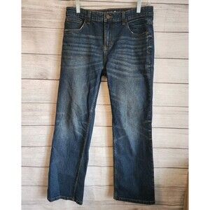 Cat & Jack girls 16 bootcut stretch blue denim Jeans